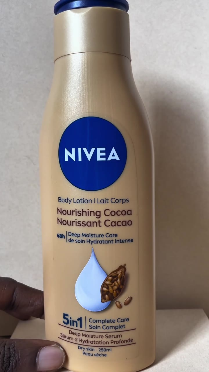 Nivea body lotion product video